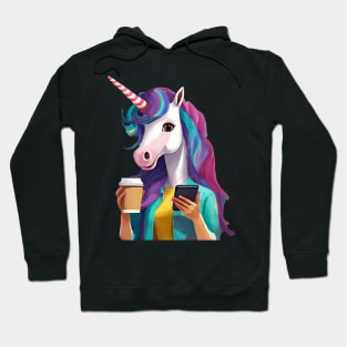 Lady Unicorn Hoodie